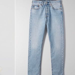 501 Levi skinny jean non stretch
